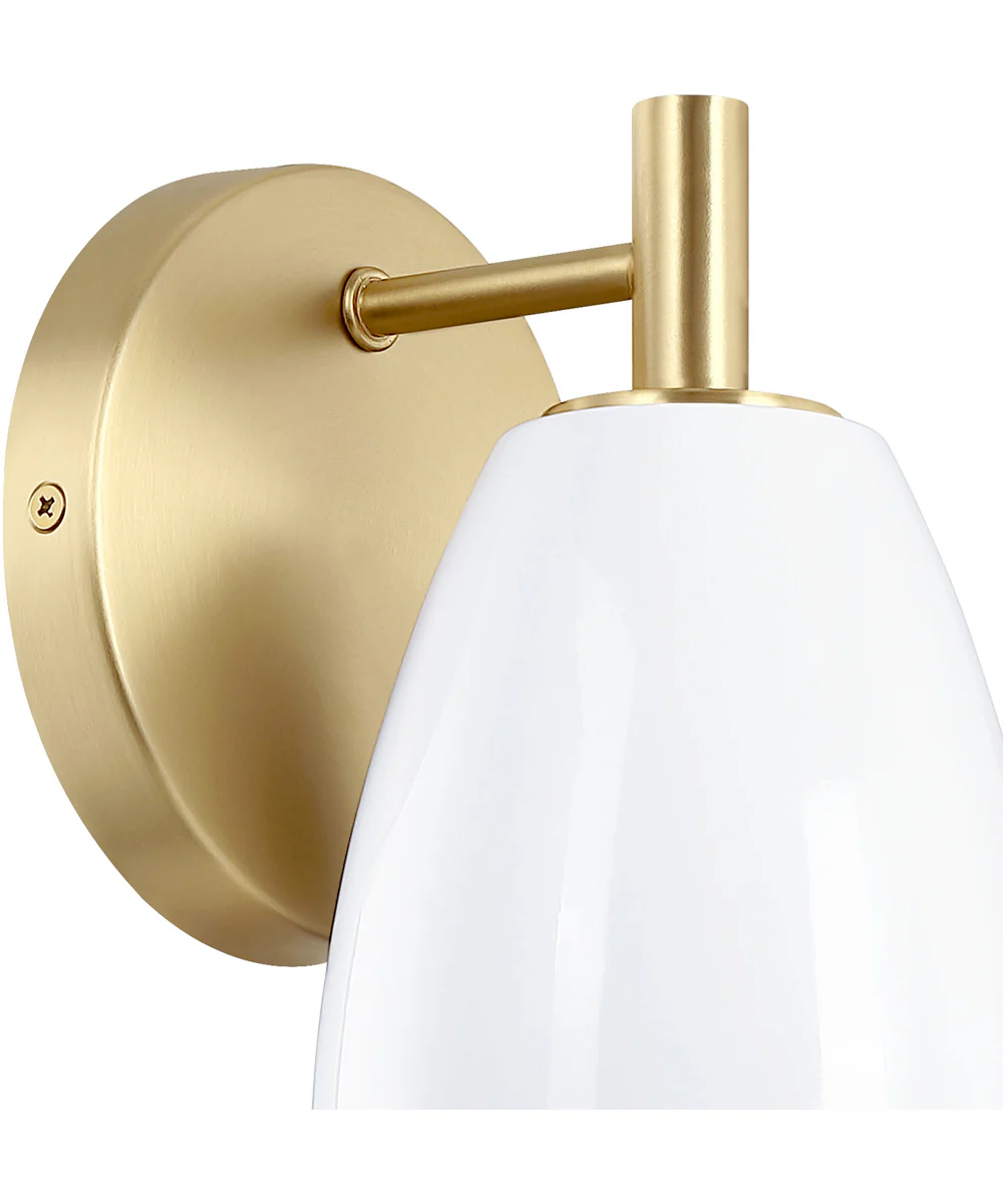 Biba 1 Light Wall Sconce  Brushed Gold - Image 4