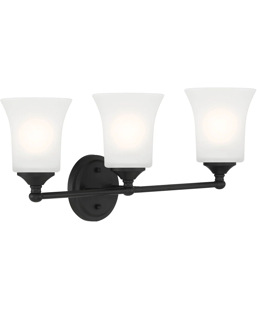 Bronson 3 Light Vanity Matte Black - Image 4