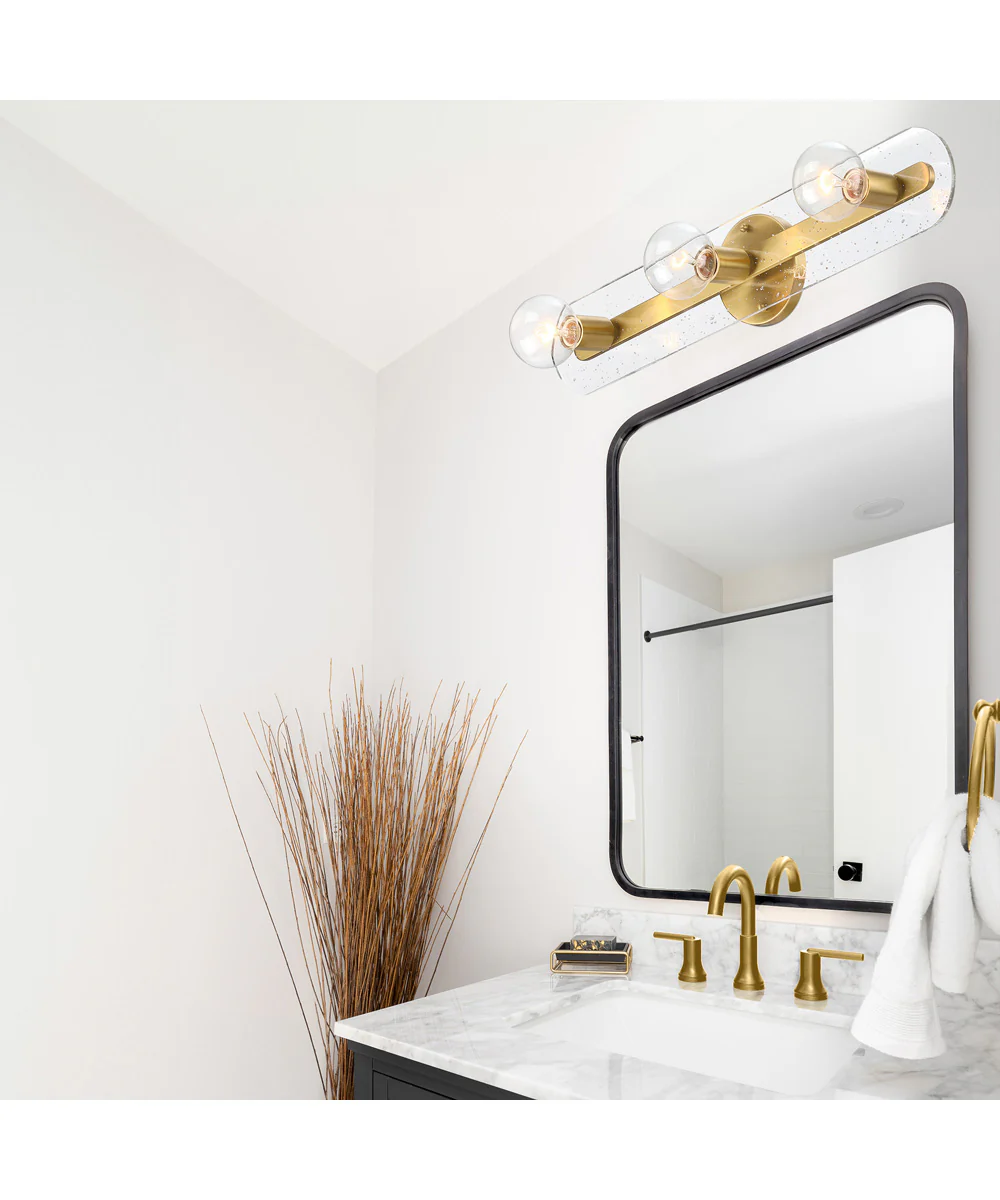 Demi 3 Light Vanity Brushed Gold - Image 2