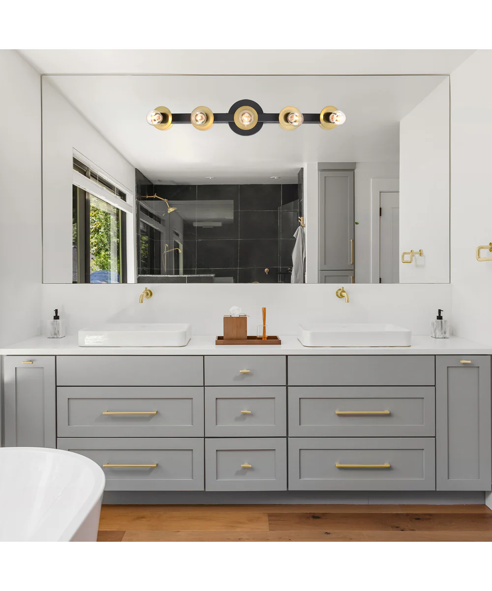 Harmoni 5 Light Vanity Matte Black - Image 2