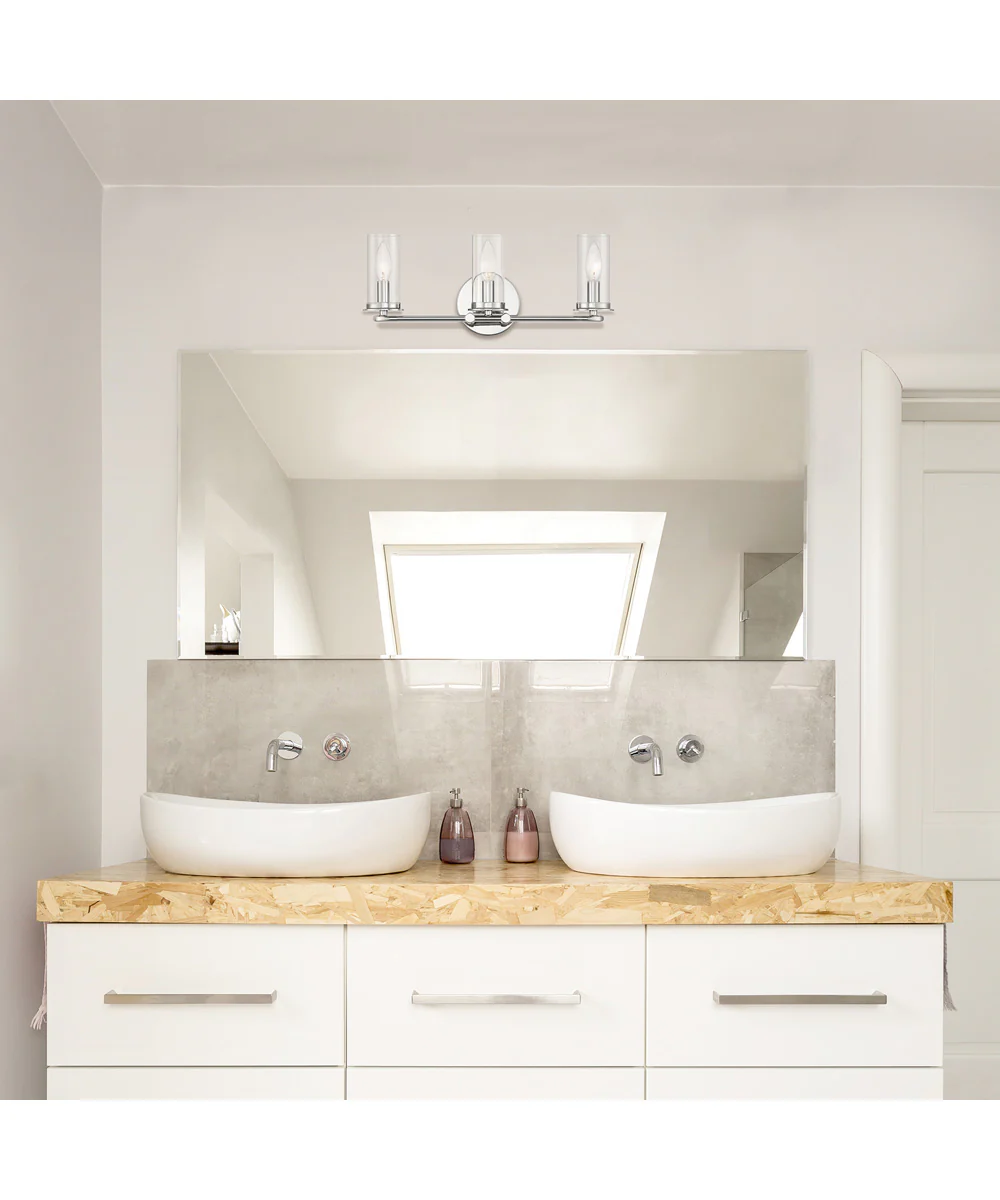 Hudson Heights 3 Light Vanity Polished Nickel - Image 2
