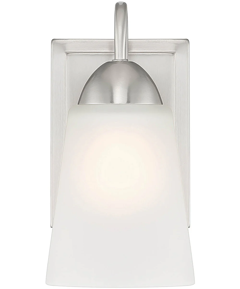Malone 1 Light Wall Sconce Brushed Nickel - Image 5
