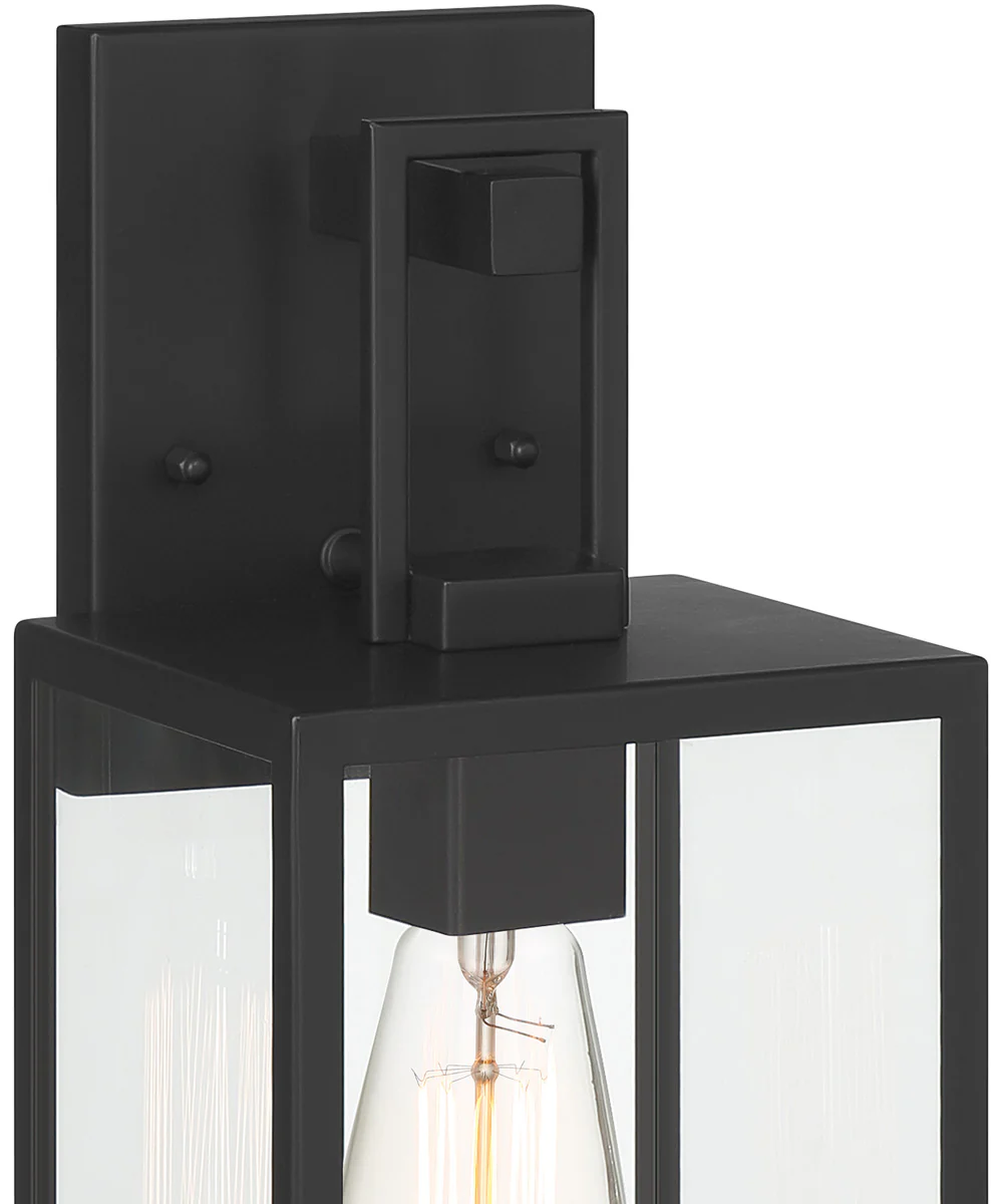 Preston 1 Light Wall Lantern Matte Black - Image 4