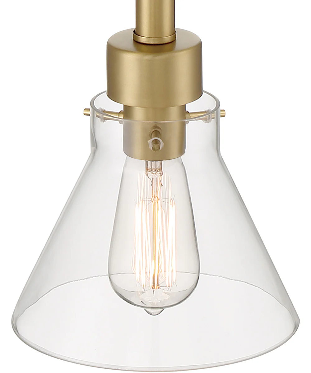 Willow Creek 1 Light Pendant Brushed Gold - Image 4