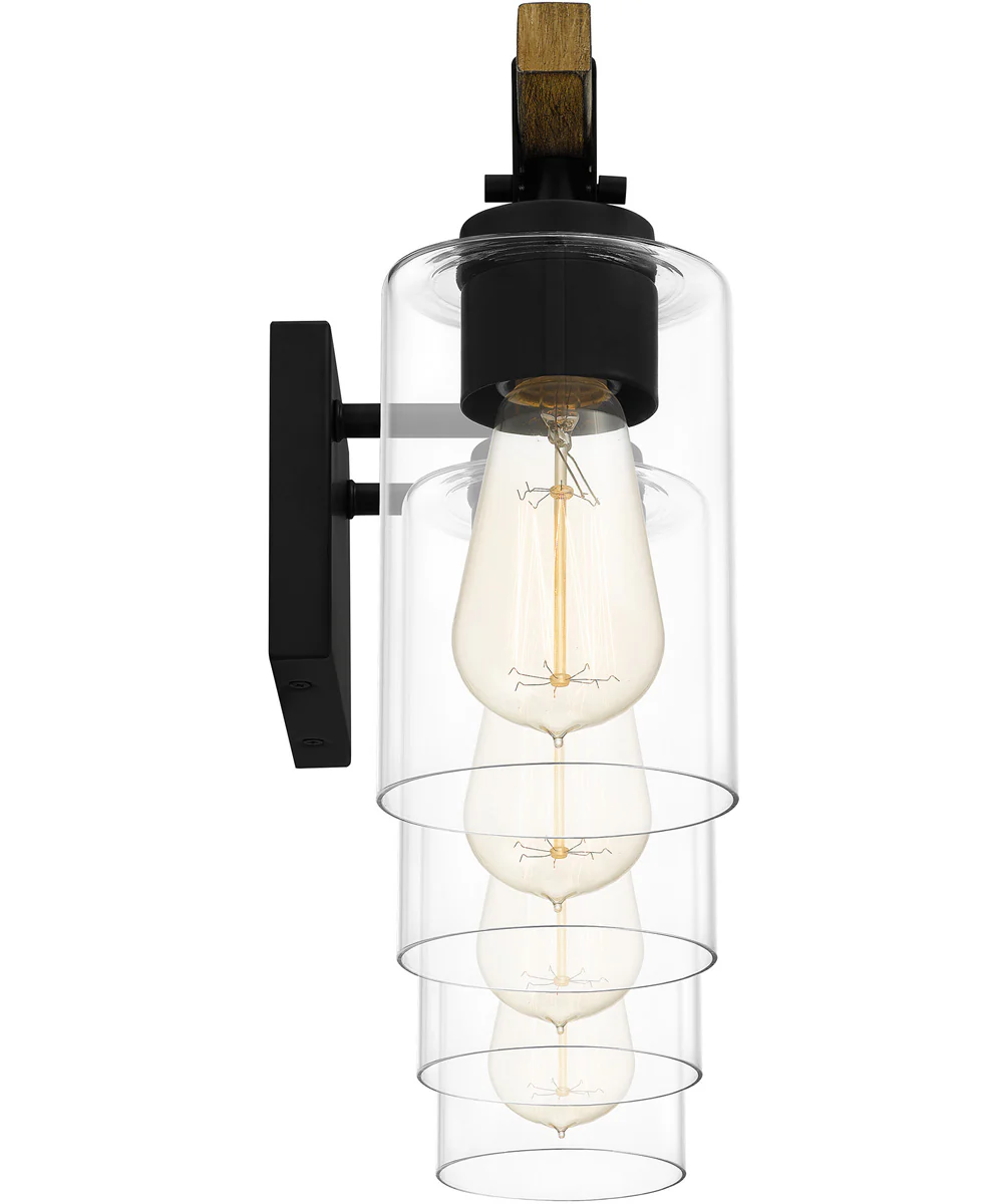 Devon Court Extra Large 4-light Bath Light Matte Black - Image 5