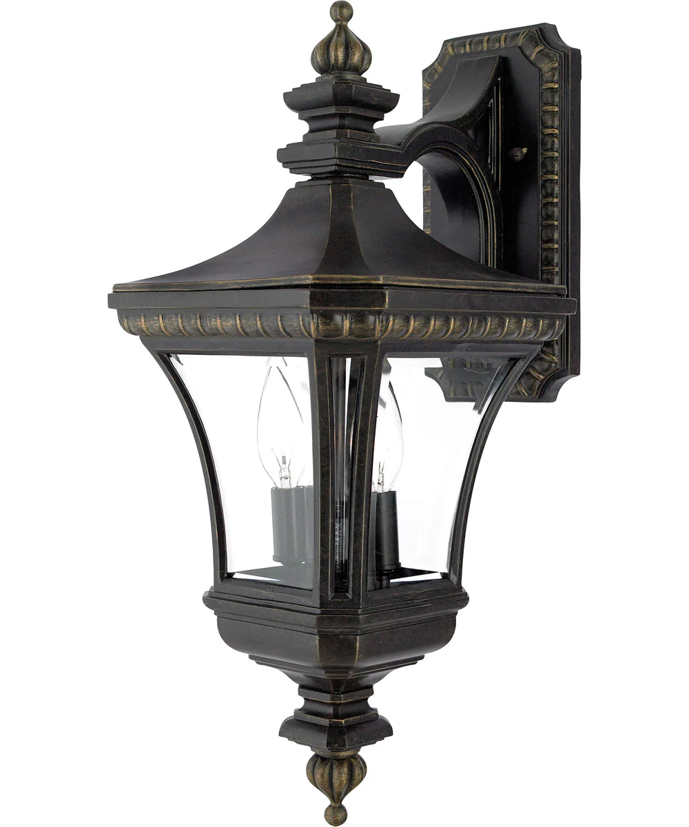 Devon Medium 2-light Outdoor Wall Light Imperial Bronze