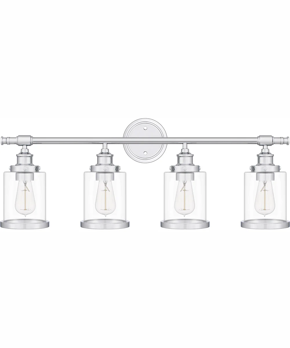Dixie Extra Large 4-light Bath Light Polished Chrome - Image 3
