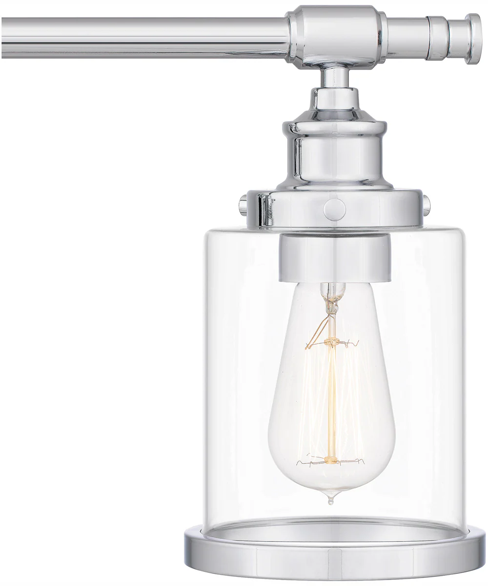 Dixie Extra Large 4-light Bath Light Polished Chrome - Image 6