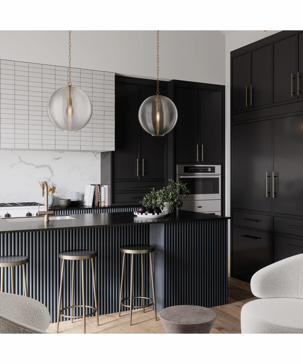 Dolan 1-Light Pendant Matte Brass - Image 3