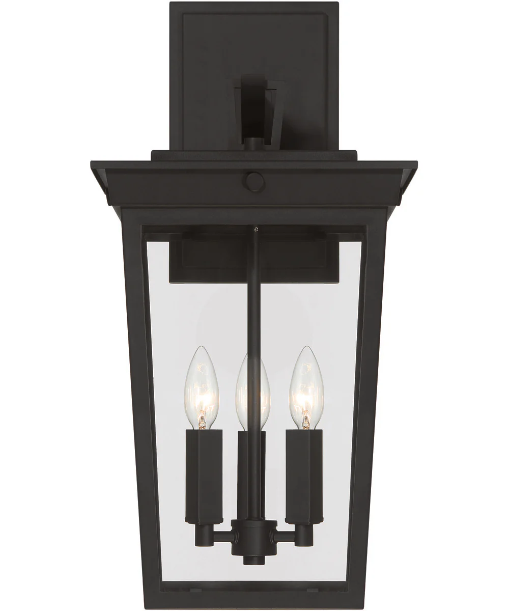 Duncan 3-Light Outdoor Lighting Textured Black - Image 2
