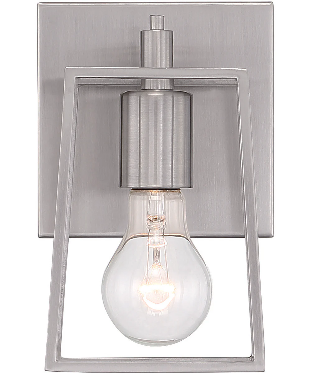 Dunn 1-Light Wall Sconce Brushed Polished Nickel - Image 4