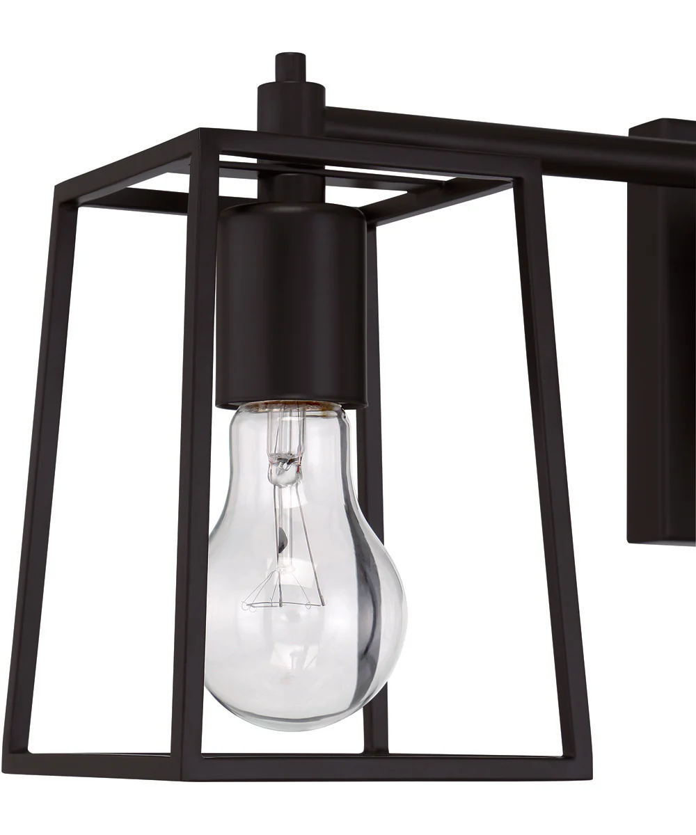 Dunn 3-Light Vanity Flat Black - Image 7