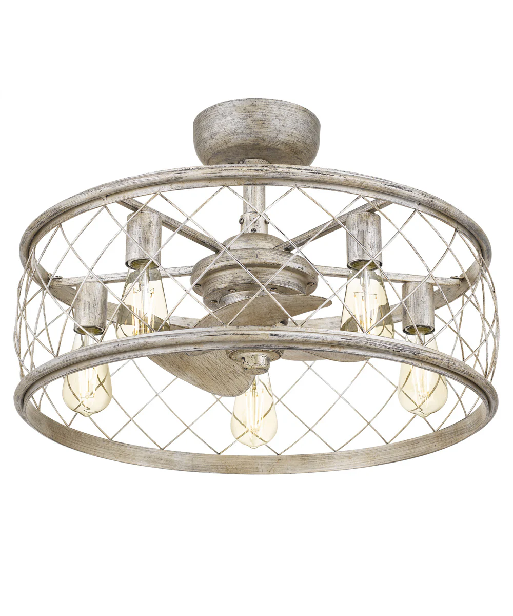 Dury 5-light Fandelier Century Silver Leaf - Image 4