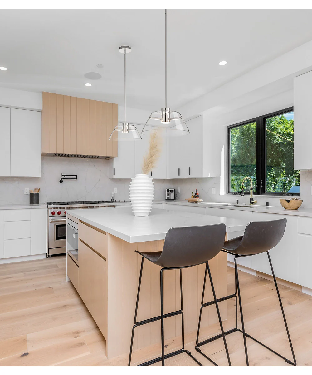 Edmond  Pendant Polished Nickel - Image 2