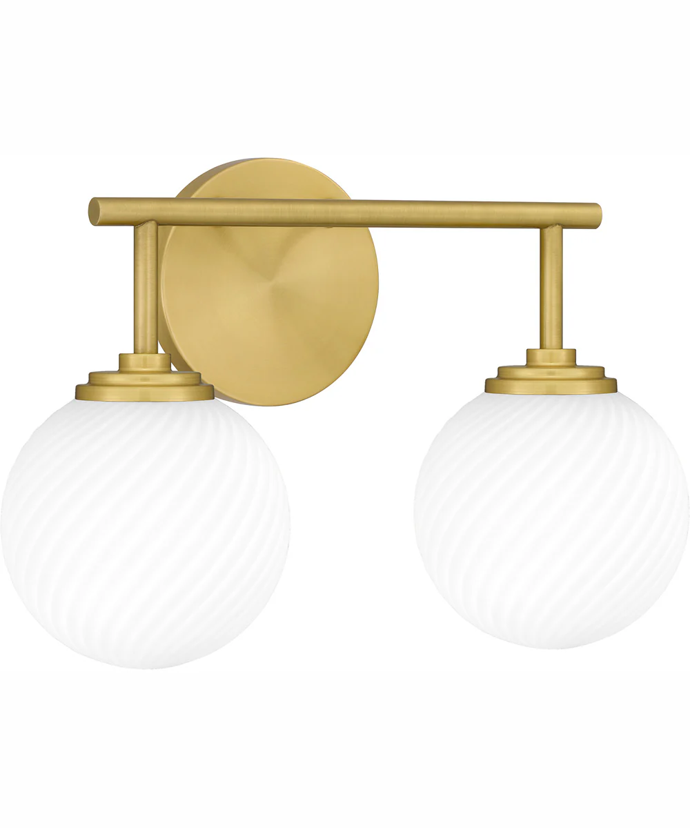 Eloise Medium 2-light Bath Light Aged Brass - Image 4