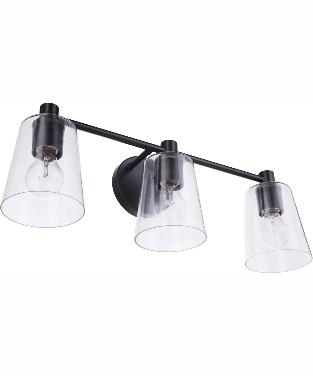 Emilio 3-Light Vanity Flat Black - Image 6