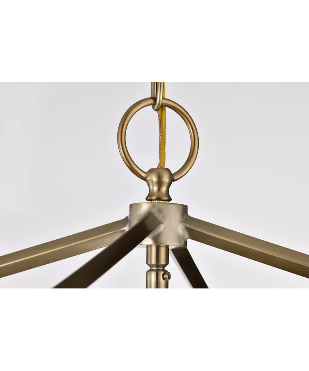 Emma 4-Light Pendant Burnished Brass - Image 7