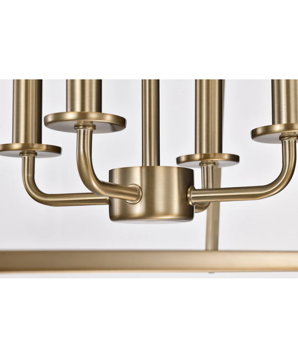 Emma 4-Light Pendant Burnished Brass - Image 10
