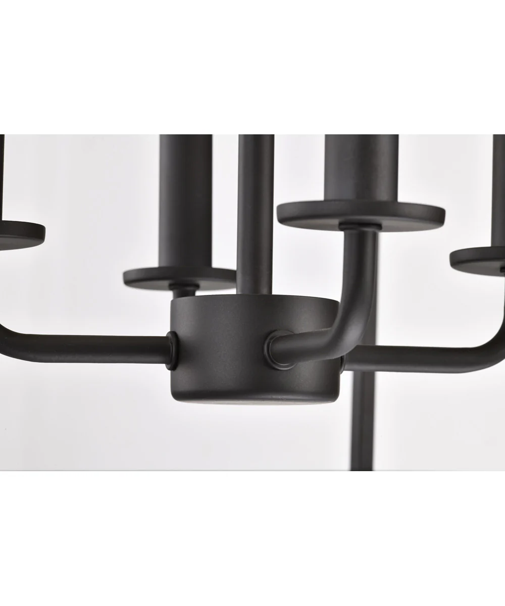 Emma 4-Light Pendant Matte Black - Image 11