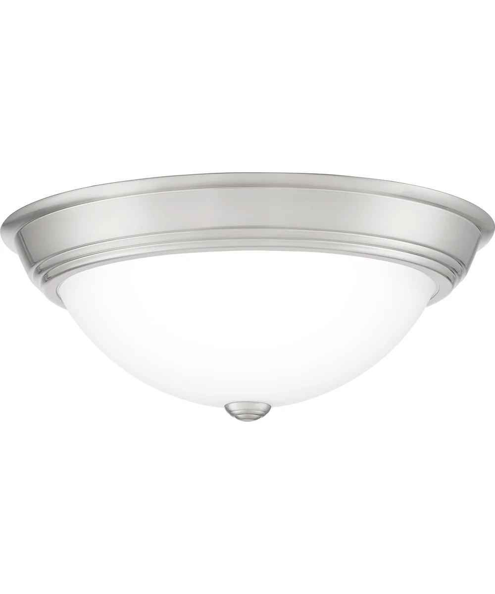 Erwin Large 3-light Flush Mount Brushed Nickel - Image 2