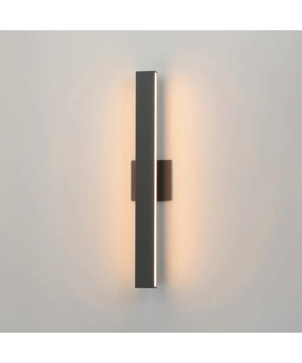 Alumilux SideLine 24 inch LED Outdoor Wall Sconce Architectural Bronze - Image 5