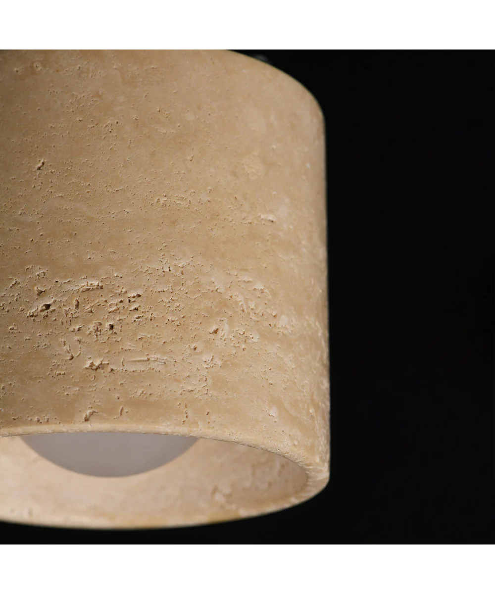 Cava LED Surface Mount Travertine - Image 5