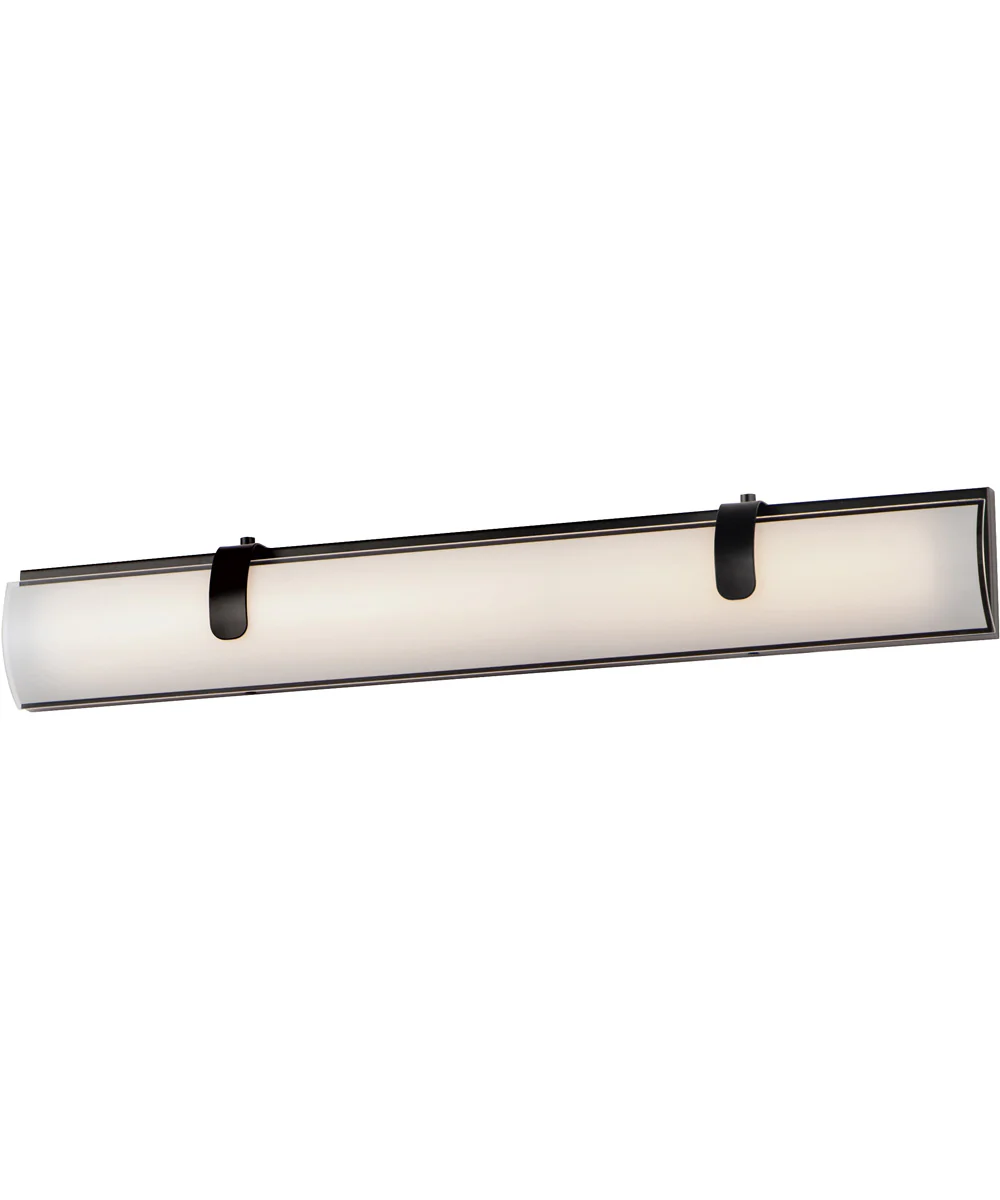Clutch 30 inch LED Bath Vanity Black