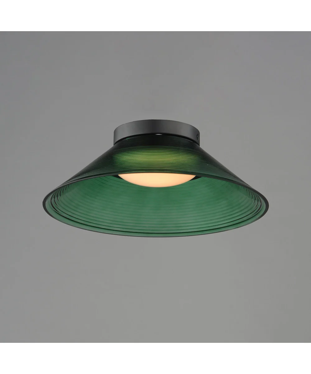 Jensen 12 inch Wall Sconce/Flush Mount Black - Image 3