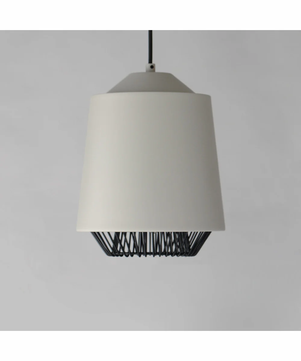 Phoenix 9 inch LED Pendant Gray / Black - Image 2