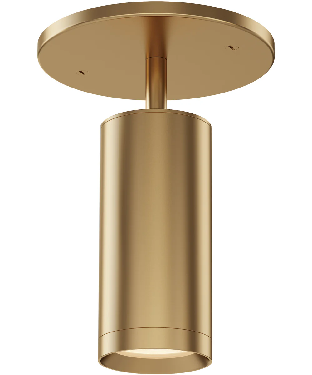 Pullman Retractable Spotlight Natural Aged Brass