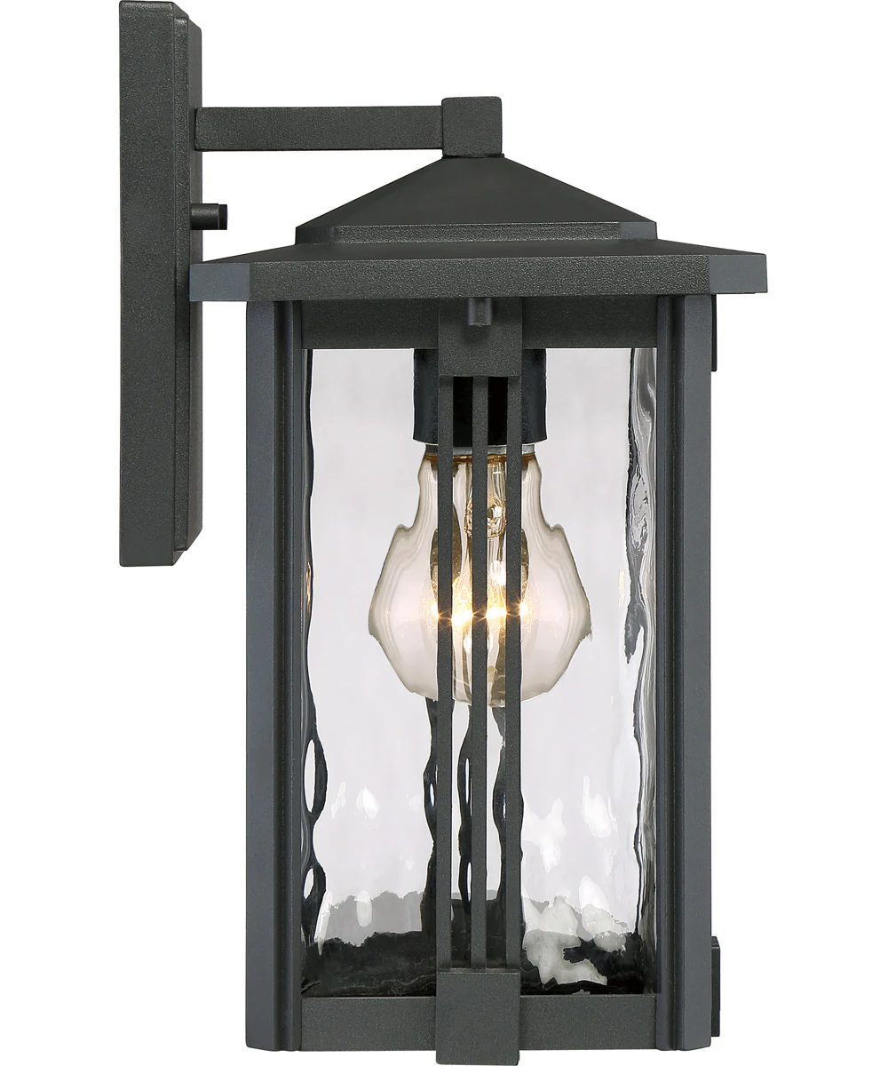 Everglade Small 1-light Outdoor Wall Light Earth Black - Image 5