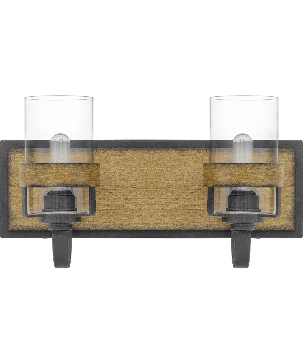 Finch Medium 2-light Bath Light Aged Walnut - Image 3