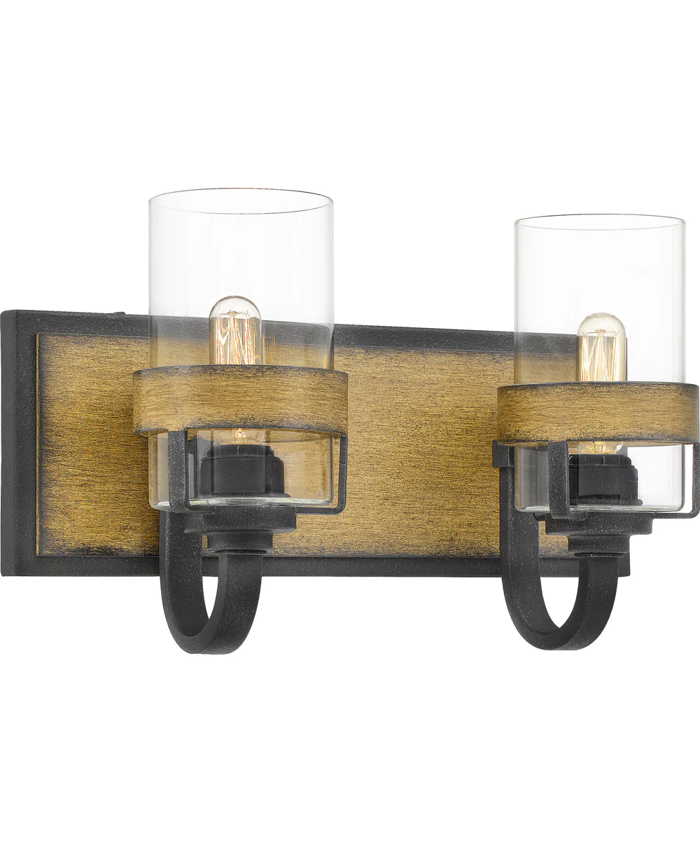 Finch Medium 2-light Bath Light Aged Walnut - Image 4