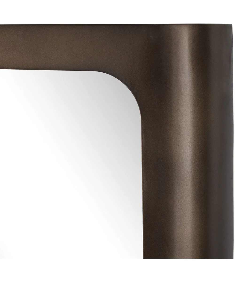 Fischer Curved Edge Gold Bronze Mirror - Image 3