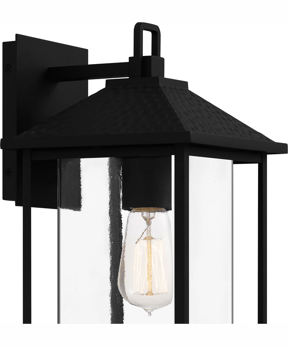 Fletcher Medium 1-light Outdoor Wall Light Coastal Armour Aluminum Earth Black - Image 6