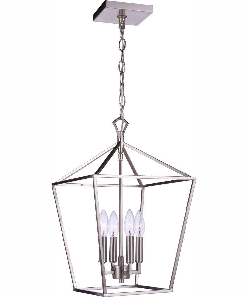 Flynt ll 4-Light Foyer Brushed Polished Nickel - Image 2