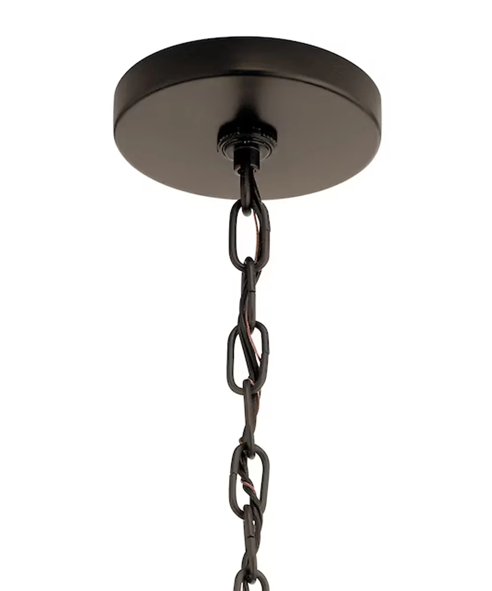Fontella 24"W 5-Light Chandelier by Kichler Olde Bronze Finish - Image 7