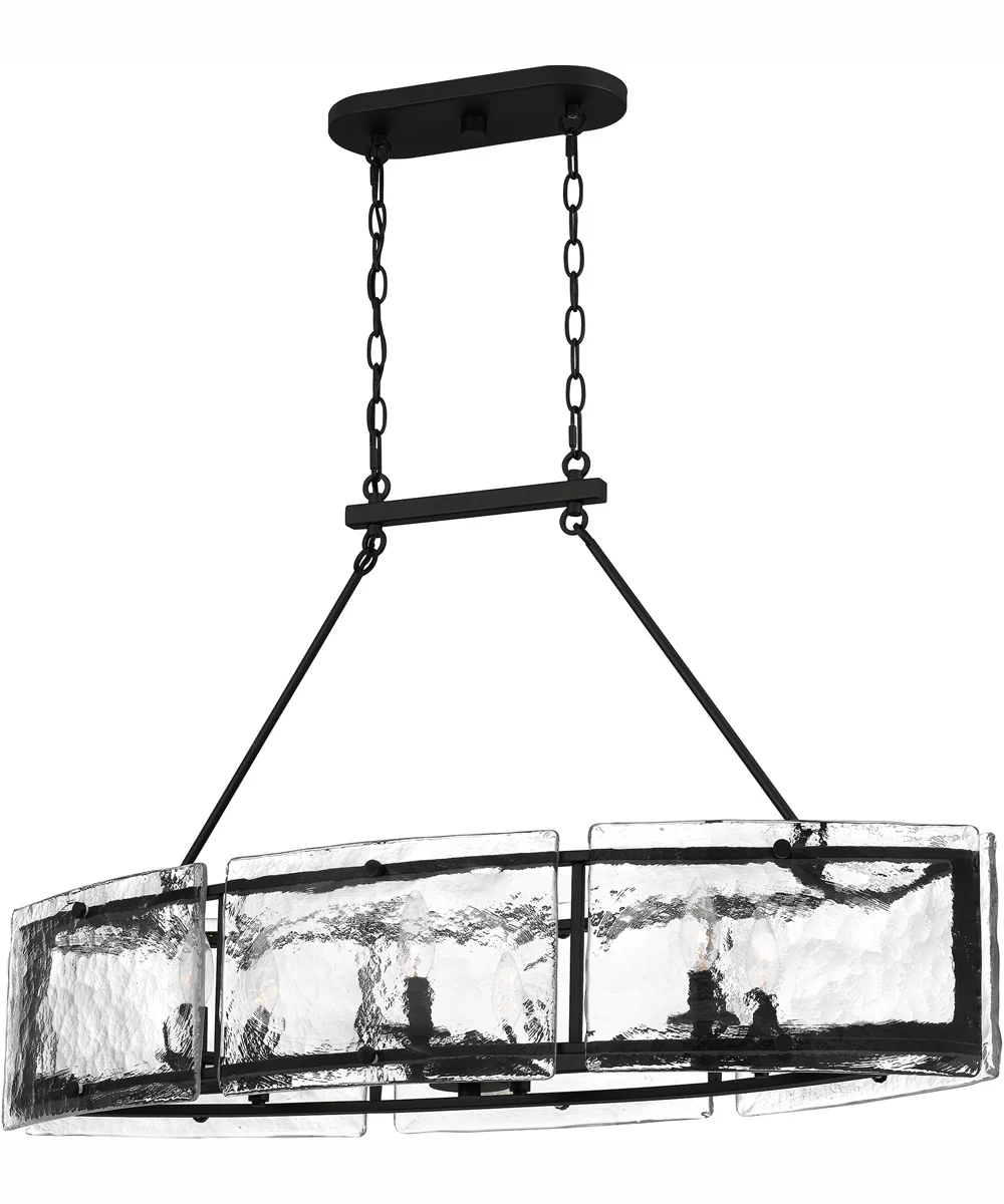 Fortress Medium 6-light Island Light Earth Black - Image 2