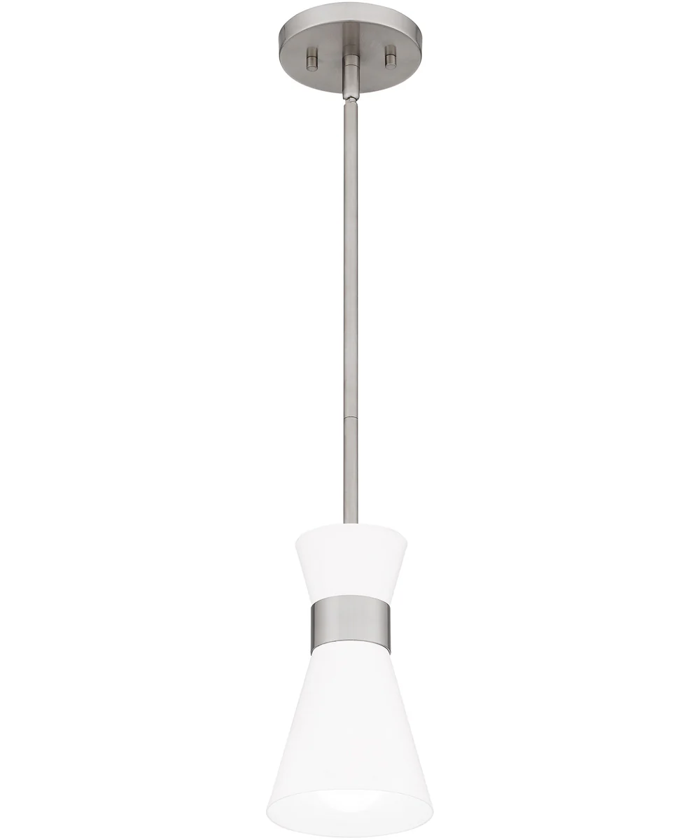 Fremont Small 1-light Mini Pendant Brushed Nickel - Image 5