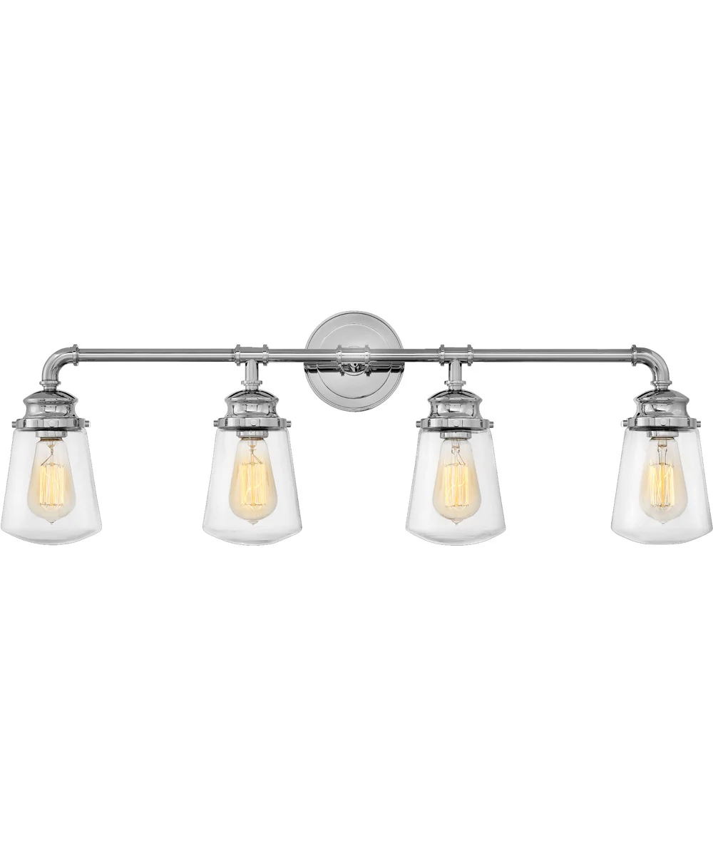 Fritz 4-Light Vanity in Chrome