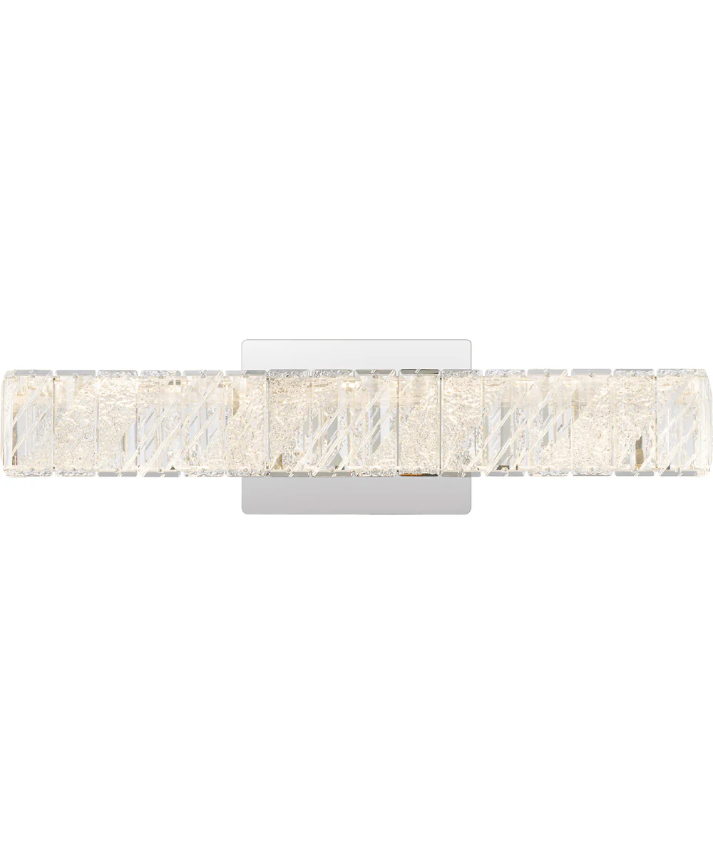 Garcelle Medium Bath Light Polished Chrome