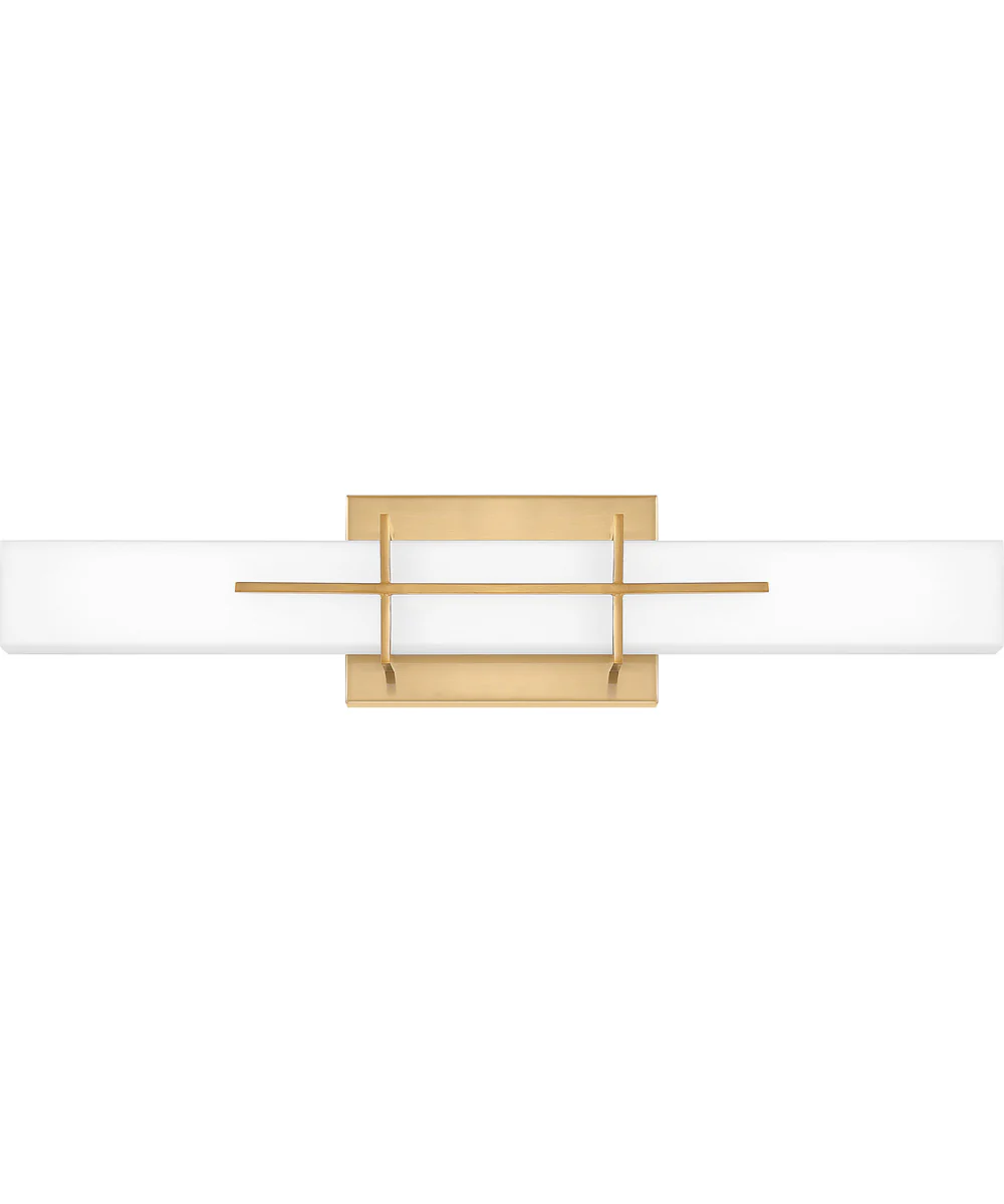 Gemini Bath Light Aged Brass - Image 2