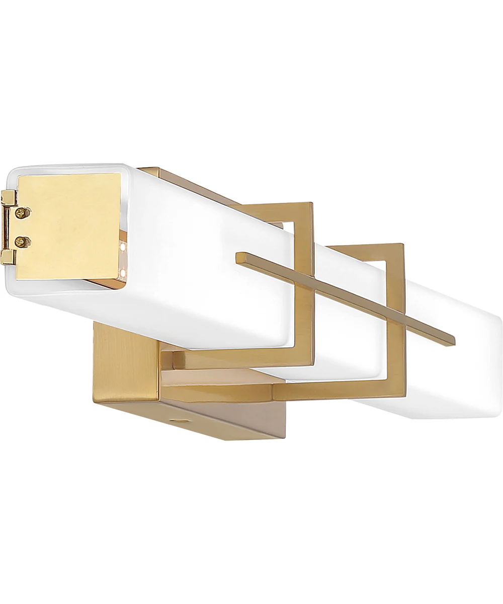 Gemini Bath Light Aged Brass - Image 5
