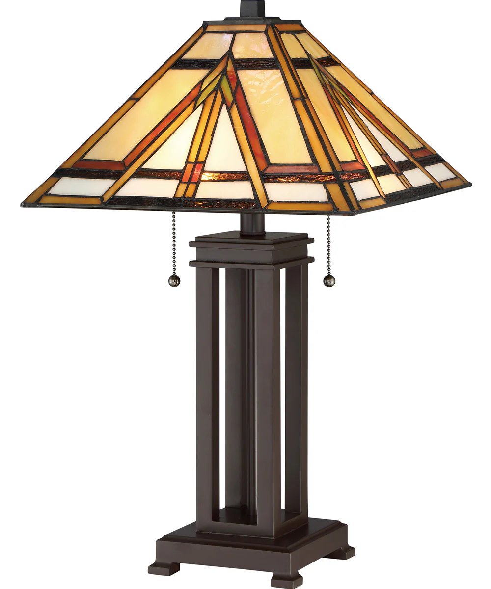 Gibbons Small 2-light Table Lamp Russet - Image 2