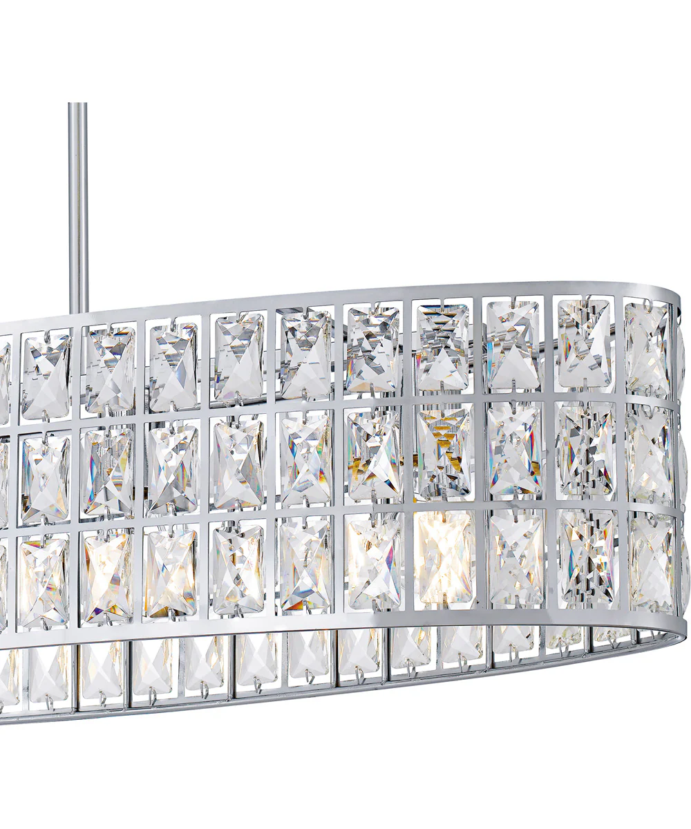 Gibson Medium 5-light Island Light Polished Chrome - Image 6
