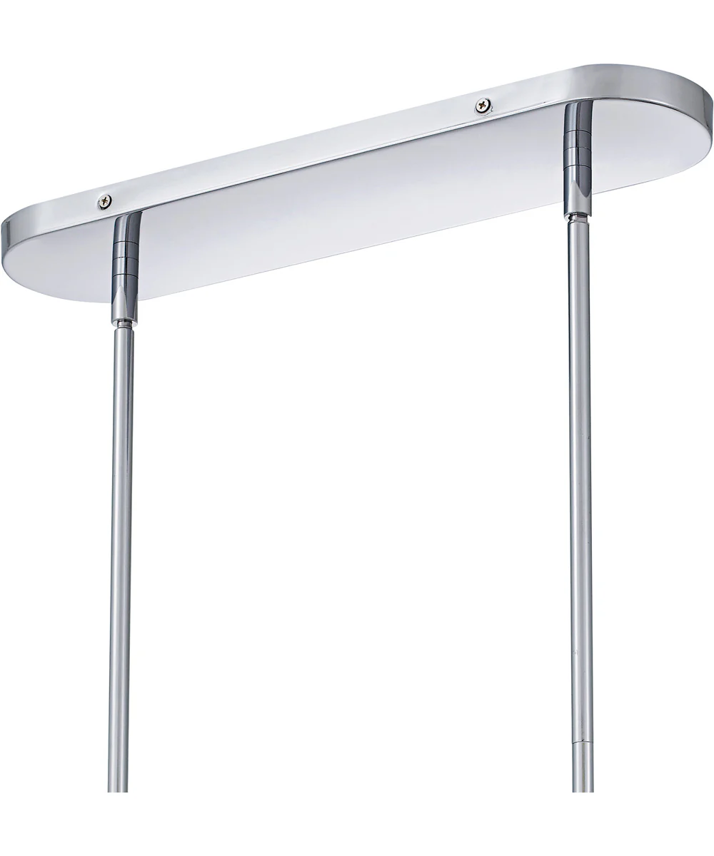 Gibson Medium 5-light Island Light Polished Chrome - Image 7