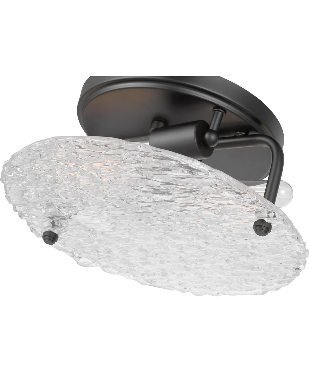 Glacier 2-Light Close-to-Ceiling Matte Black - Image 4