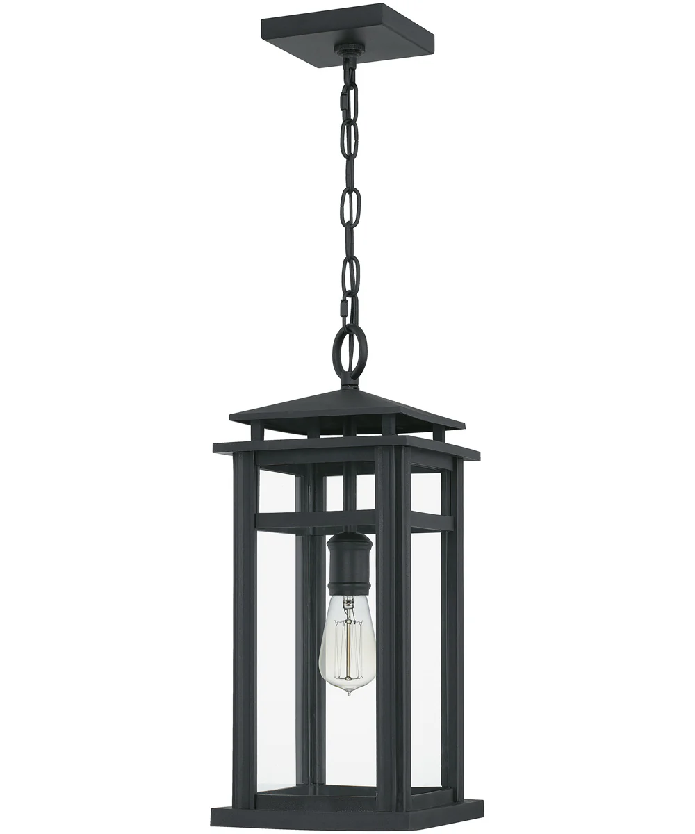 Granby Large 1-light Outdoor Pendant Light Coastal Armour Earth Black - Image 3