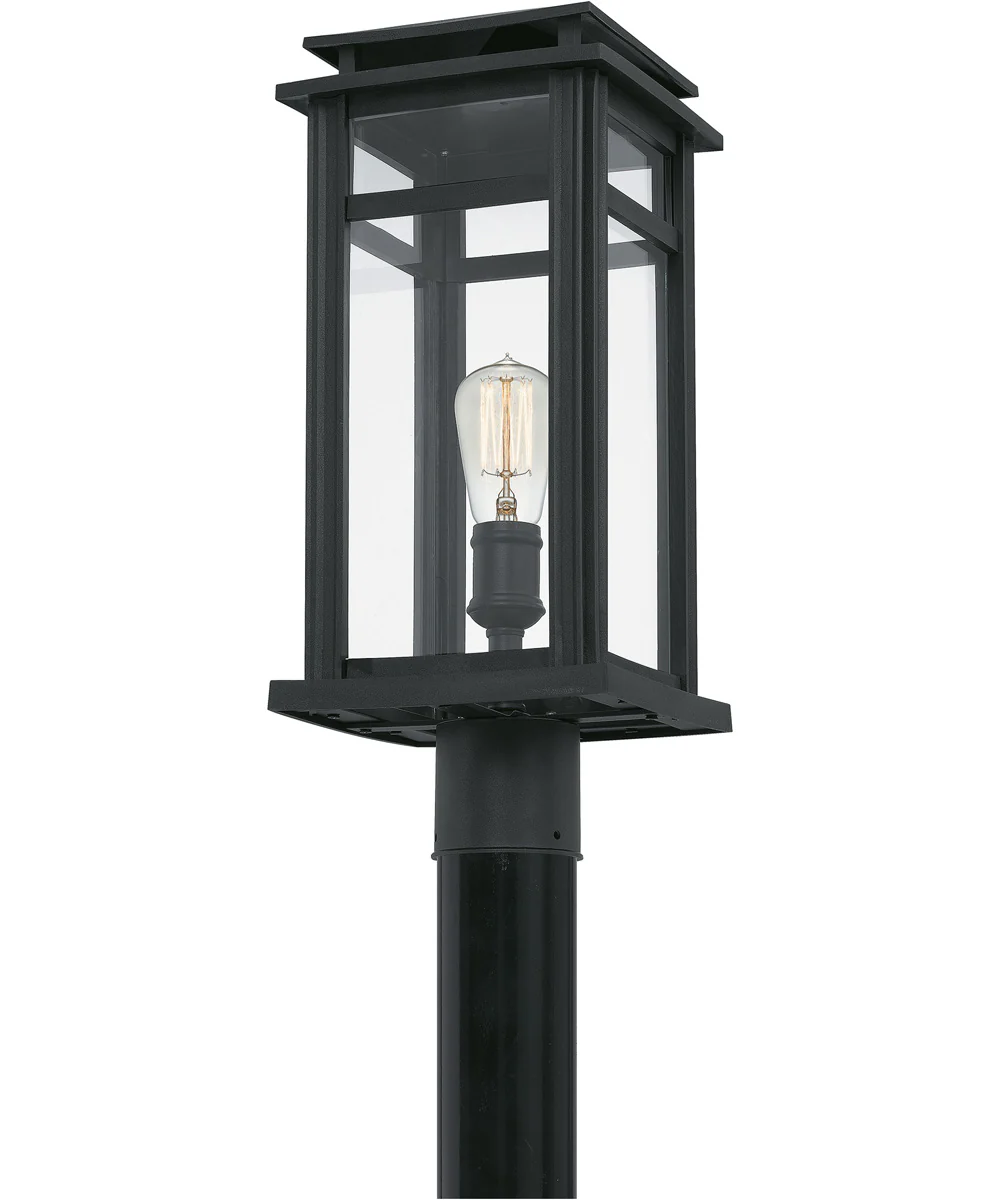 Granby Large 1-light Outdoor Post Light  Coastal Armour Earth Black - Image 4