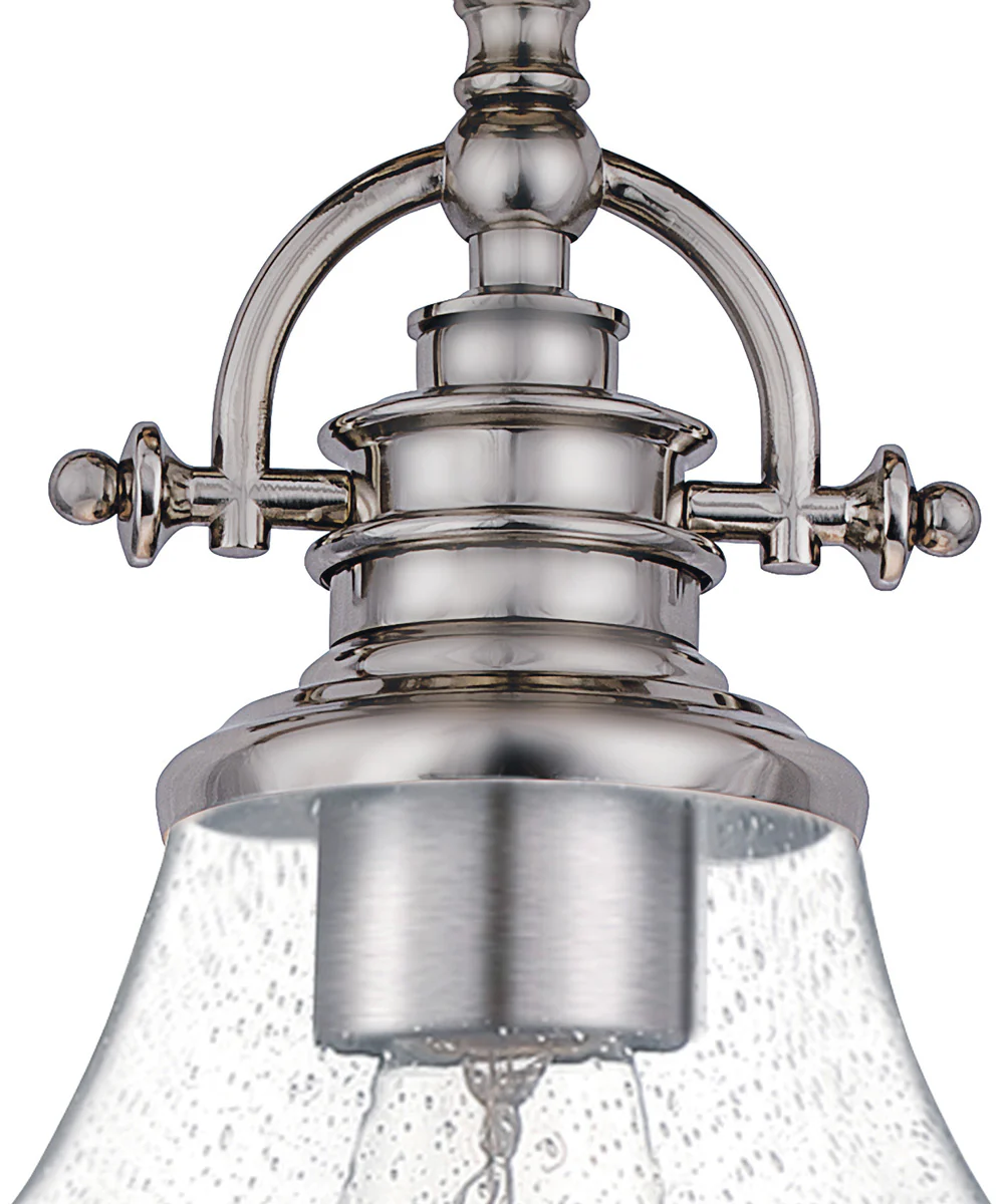 Grant Small 1-light Mini Pendant Brushed Nickel - Image 5